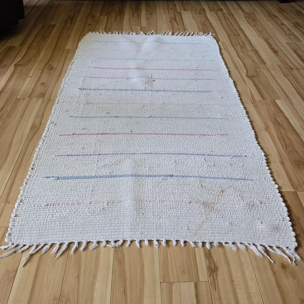 Braided Rag Rug‎ 58